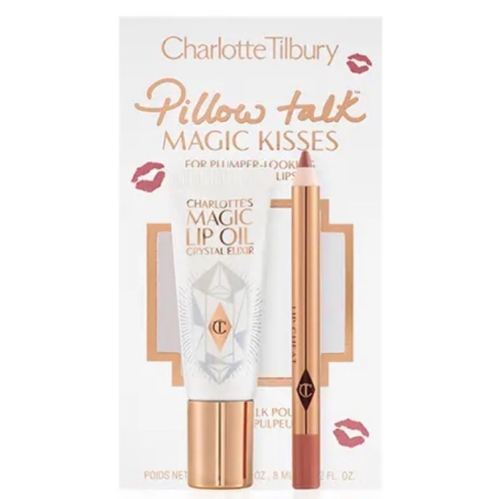 Charlotte Tilbury Pillow Talk Magic Kisses Lip Duo Set - Picture 2 of 6